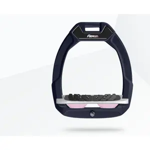 Προστατευτικά πετάλια ιππασίας με κλίση Ultra Grip Ναυτικό/Γκρι/Ροζ Ανοιχτό Flex-On Safe-On image-0