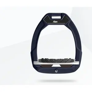 Ασφάλεια ιππασίας Στήριγμα Πλάγιο Ultra Grip Ναυτικής/Γκρι/Καφέ Flex-On Safe-On image-0