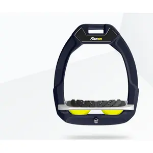 Πρόκα ασφαλείας ιππασίας Κεκλιμένη Ultra Grip Θαλάσσια/Γκρι/Κίτρινο Flex-On Safe-On image-0