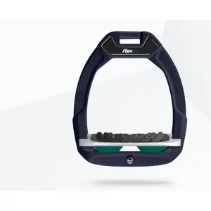 Ασφαλή στίβες ιππασίας Κεκλιμένα Ultra Grip Ναυτικό/Γκρι/Πράσινο Flex-On Safe-On image-0