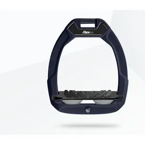 Ασφαλιστικά αναβάτη στοίχου με κλίση Ultra Grip Θαλάσσης/Μαύρο/Γκρι Flex-On Safe-On image-0