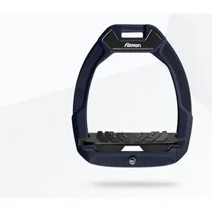 Υποπόδιο ασφάλειας ιππασίας Κεκλιμένο Ultra Grip Ναυτικό/Μαύρο/Μαύρο Flex-On Safe-On image-0
