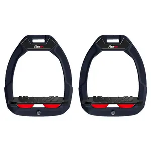 Ασφάλεια ιππασίας Εξαρτήματα Ultra Grip Θαλάσσια/Μαύρο/Κόκκινο Flex-On Safe-On image-0