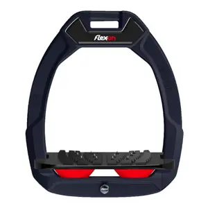 Ασφάλεια ιππασίας Εξαρτήματα Ultra Grip Θαλάσσια/Μαύρο/Κόκκινο Flex-On Safe-On image-1