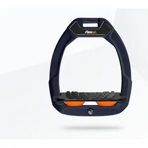 Πλευρικοί αναβαθμισμένοι ιππασίας Ultra Grip Ναυτικό/Μαύρο/Πορτοκαλί Flex-On Safe-On image-0