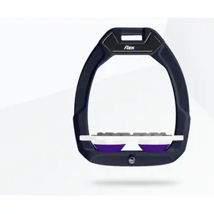 Πλαστικά σκαλοπάτια ασφαλείας ιπποφορίας Plat Grip Ναυτικό/Λευκό/Μωβ Flex-On Safe-On image-0