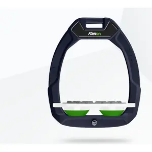 Πλατφόρμες ασφαλείας ιππασίας Plat Grip Μπλε/Λευκό/Πράσινο Flex-On Safe-On image-0