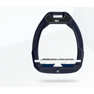 Πλακέ Grip Μπλε/Άσπρο/Μπλε ασφάλειας για ιππασία Flex-On Safe-On image-0