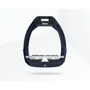 Πλαστικά ασφαλείας για ιππασία Plat Grip Ναυτικό/Γκρι/Μαύρο Flex-On Safe-On image-0