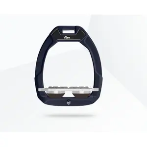 Ασφαλή στίβες ιππασίας Plat Grip Μπλε/Γκρι/Καφέ Flex-On Safe-On image-0