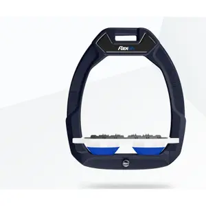 Στοιχεία ασφαλείας ιππασίας Flat Ultra Grip Μπλε/Λευκό/Μαρίνα Flex-On Safe-On image-0