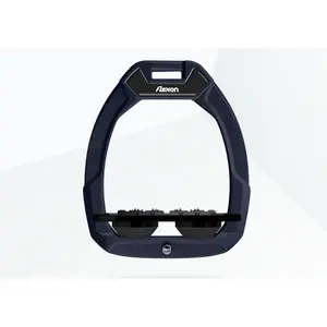 Πλατιά Σαβάνες Ασφαλείας Ιππασίας Ultra Grip Μπλε/Μαύρο/Μαύρο Flex-On Safe-On image-0