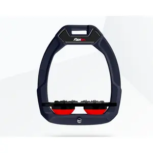 Καπάκια ασφαλείας ιππασίας Flat Ultra Grip Μπλε/Μαύρο/Κόκκινο Flex-On Safe-On image-0