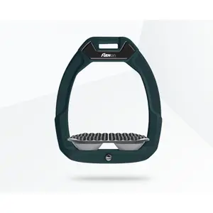 Ασφάλεια ιππασίας Endurance Πράσινο/Γκρι/Γκρι Flex-On Safe-On image-0