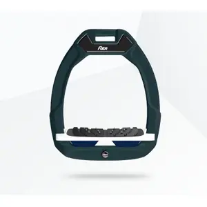 Ασφάλειες ιππασίας με κλίση Ultra Grip Πράσινο/Λευκό/Μπλε Flex-On Safe-On image-0