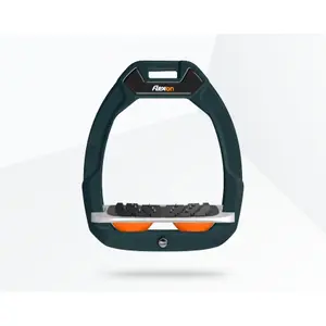 Ασφαλιστικά σκαλοπάτια ιππασίας με κλίση Ultra Grip Πράσινο/Γκρι/Πορτοκαλί Flex-On Safe-On image-0