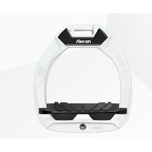 Étriers de sécurité d’équitation Incliné Grip Blanc/Noir enfant Flex-On Safe-On image-0