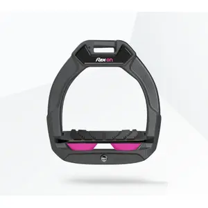 Προπονητικά αναβατήρια ασφάλειας με κλίση Grip Anthracite/Μαύρο/Ροζ για παιδιά Flex-On Safe-On image-0