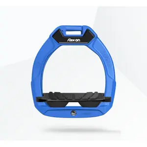 Κλίμακες ασφαλείας ιππασίας Κεκλιμένο Grip Μπλε/Μαύρο/Μαύρο παιδικό Flex-On Safe-On image-0