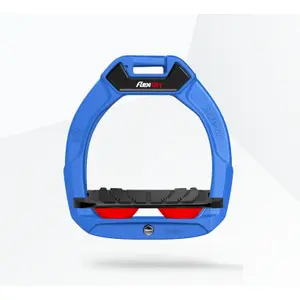 Προστατευτικά αναβάτη Ίσιου Grip Μπλε/Μαύρο/Κόκκινο για παιδιά Flex-On Safe-On image-0