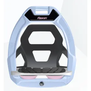 Estrapos de segurança de equitação Endurance Azul/Cinza/Vermelho Flex-On Safe-On image-0