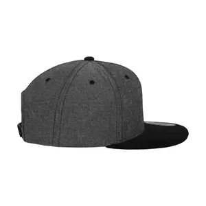 Snapback cap Flexfit Chambray Suede image-3