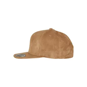 Suede leather snapback cap Flexfit image-1