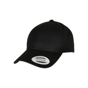 Curved peak snapback cap Flexfit Premium image-1