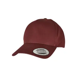 Curved snapback cap 5 panels Flexfit Classic image-3