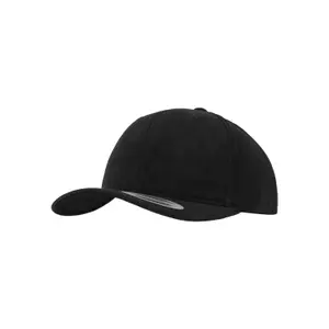 5-panel brushed cotton twill cap Flexfit image-0