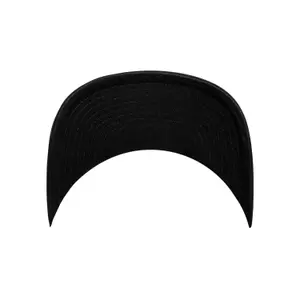 5-panel brushed cotton twill cap Flexfit image-4