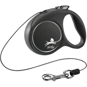 Trela de corda para cães Flexi Black Design image-0