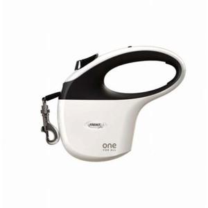 464000-dog-leash-flexi-one-white-black-23-2x17x4-4-cm