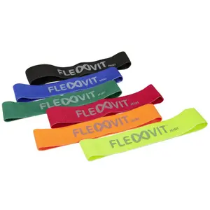 k2490-mini-widerstandsband-flexvit-x6-noir-bleu-vert-rouge-orange-jaune-32x5-7-cm