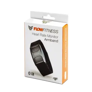 Bluetooth Heart Rate Bracelet Flow Fitness image-2