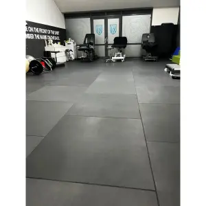 Dempende plaat Flow Fitness Rubberen Tegel image-4