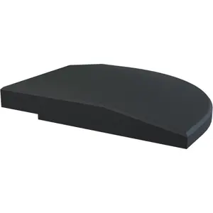 Rubber Corner Bump Stop with Waterproof SBR Coating Flow Fitness image-1