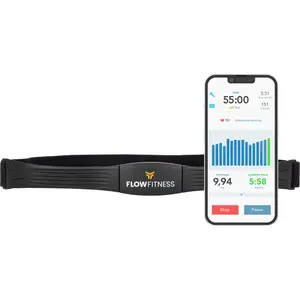 Bluetooth Heart Rate Monitor Belt Flow Fitness image-2