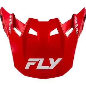 Visière casque de moto cross Fly Racing Formula CC Objective image-0