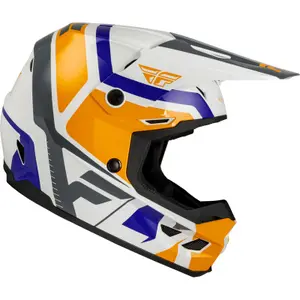 Motorcycle helmet Fly Racing Kinetic Scrap image-1