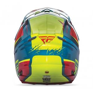 Motocross-hjelm Fly Racing F2 Carbon Mips Retrospec 2017 image-3