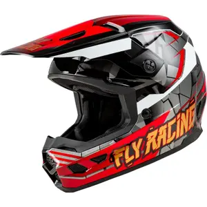 Motorcycle helmet Fly Racing Mixte Kinetic Scorhâ image-0