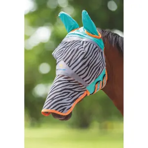 Flugmask för häst FlyGuard Pro Zeb-Tek image-0