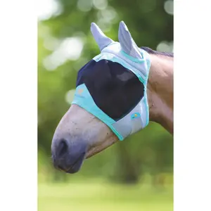 Fliegenmaske mit Ohren für Pferde FlyGuard Pro Air Motion image-0