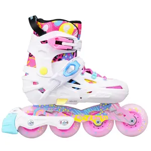 Rolki freeskate dziewczęce FlyingEagle Nadia image-0