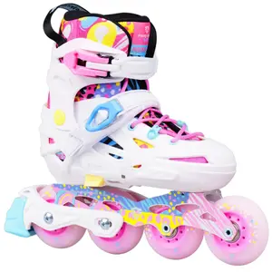 Rolki freeskate dziewczęce FlyingEagle Nadia image-1
