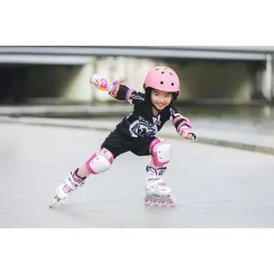 Rolki freeskate dziewczęce FlyingEagle Nadia image-4
