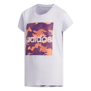 Girl's T-shirt adidas Camouflage image-0