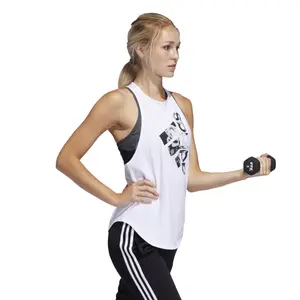 Camiseta de tirantes para mujer adidas Univ 3 image-3