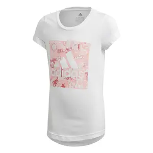 Camiseta de chica adidas Most Haves Doodle BoS image-0